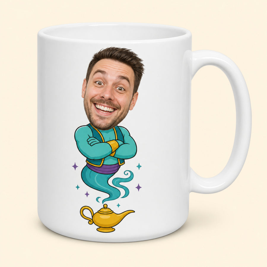 Genie Energy custom mug example